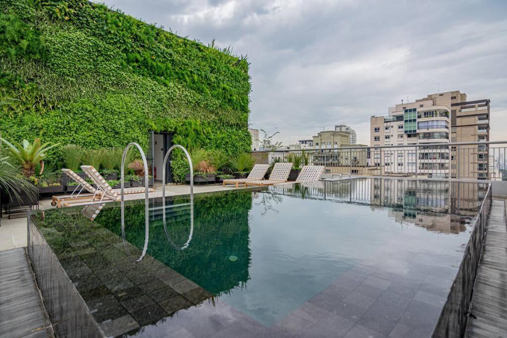 Апартаменты Studio Moderno Em Moema Сан-Пауло Экстерьер фото