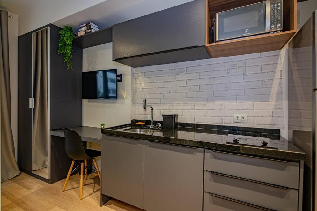 Апартаменты Studio Moderno Em Moema Сан-Пауло Экстерьер фото
