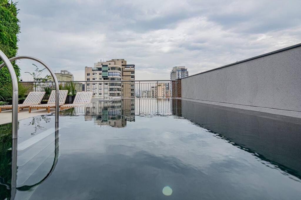 Апартаменты Studio Moderno Em Moema Сан-Пауло Экстерьер фото