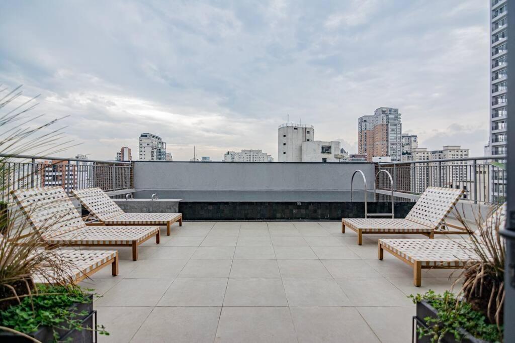 Апартаменты Studio Moderno Em Moema Сан-Пауло Экстерьер фото